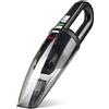 Girmi AP16 Aspirapolvere Portatile, Potente 7,4 V, Potenza 40 W, con Ampio Contenitore, Wet&Dry, Base di ricarica, Accessori inclusi, Nero
