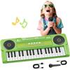 QiquBox Pianola Tastiera Musicale per Bambini 37 Tasti con Microfono