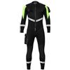 TISHITA Muta da Soccorso Tuta Subacquea Integrale Sub Muta Operativa Riflettente Neoprene Isolante Vestibilità Fascia Corpo Libertà di Movimento Adatta per, Nero E Verde, XXXL
