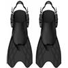 Baoblaze da Nuoto Attrezzatura Accessori con Tallone Regolabile E Presa Sicura Riduzione Dello Sforzo E Stabilità Sul Bagnato Adatte per Esercizi in Vasca , Nero , S-md 26-37