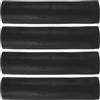 Luxshiny 4 Pezzi Impugnature per Bilancieri Maniglie per Bilanciere in Plastica Nero, Ergonomiche Antiscivolo 6,1x1,45 Pollici per Palestra e Allenamento