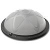 Qianly Balance Training Ball Mezza Sfera di Equilibrio Palla Cuscino Instabile Piattaforma Allenamento con Pompa E Corda per, Grigio, Grigio Stelle, Nuovo Stile Stelle