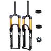 NIKANXIA Forcella MTB Aria 26/27.5/29 160mm 15×110mm Passante 1-1/8 Dritta Rimbalzo(29in)