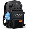 NUXION PROJECT NUXION - Zaino tattico da 40 l, impermeabile, con porta scarpe, Crossfit, Hyrox ed escursionismo, sistema MOLLE, +20 scomparti e portatile da 15,6, zaino sportivo unisex