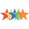Abaodam Marcatore per Campo da Tennis e per 5 Pezzi in PVC Design Creativo a Forma di Stella a Cinque Punte Segnalazione per Allenamento Calcio e Segnalazione Campo Sportivo Allenamento