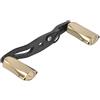 Generic Manico per Mulinello a Basso Profilo Accessorio da Pesca Durevole per Mulinelli da Esca Metallo Anodizzato e Fibra di Carbonio 10,5 Cm