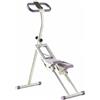 MotiveTech Folding Climbing Machine Stepper Climber Macchina Step Pieghevole Allenamento Corpo Intero con Contapassi E Regolazione Multilivello Movimento Stabile, Viola