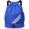 KIKIGOAL Dry Wet Separato Nuoto Bag Portatile Coulisse Zaino Impermeabile Palestra Sport Piscina Spiaggia Gear, Blue-D., 18.5 x 12.6 inches / 42 x 35 x 14 cm, Sportivo o casual