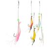 COOLHIYA 5 Pezzi Esca Artificiale da Pesca Gambero 9cm 6g Amo, PVC