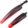 Generic 2 Pezzi parafango for Bici da Strada di Montagna for Bicicletta Anteriore Posteriore MTB Ali for parafango for Accessori for Biciclette(Color 2)