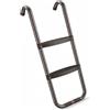 Wswqop per Trampolino Bambini Scaletta Gioco Esterno Accessorio Arrampicata Gradini Antiscivolo Struttura Acciaio E Plastica Solida Facile Accesso Adatta a Giardino Attività Motorie Giochi