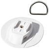 ZBIianxer Montaggio per Telecamera Senza Trapano per tavola da Surf Paddleboard, Cuscinetto Adesivo in PVC, Inserto filettato, configurazione ripresa compatta Supporto per Telecamera per tavola da