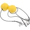 TINEASUR Boa Galleggiante per Kayak e Piscina, PVC Giallo, 2 Pezzi, Strisce Riflettenti, Corda Resistente, per Piscina e