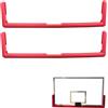Generic Striscia paraurti per canestro da basket, imbottitura in EVA ad alta elasticità, tagliabile, protezione antiurto per cortile, parco giochi, confezione da 4
