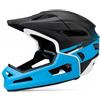 F Fityle Casco da Ciclismo Modulare Casco Integrale Casco Mezzo Casco per Mentoniera Staccabile Visiera Parasole Ventilazione 15 Prese Leggero 500g Fodera