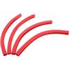 HAPINARY Protezione Antiurto Rosso 4 Pezzi e Snowboard per Skateboard in Abs | Cruiser Longboard, Montaggio Facile, Riduce Vibrazioni, Design Moderno e Forme alla Moda