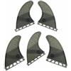 Hellery Pinna Surf Posteriore Surfboard Fin Pinna Deriva Accessorio in Vetroresina con Honeycomb per Guida Stabile Tenuta Affidabile E Manovre Fluide Adatta a