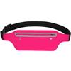 Generic LVJMJ Cintura da corsa per donne e uomini, marsupio invisibile riflettente, impermeabile, porta telefono per corsa, marsupio leggero da donna, borsa a tre tasche per fitness, ciclismo, viaggi, C7