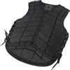 Fabater Gilet Equestre per Adulti Gilet Protettivo per Equitazione, Protezione del Corpo in Nylon con Armatura in Un Pezzo con Imbottitura Estesa per L'osso della Coda, Schiuma Anti-Compressione
