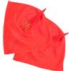 WRITWAA Bacchette da Danza Rosse Facili da Maneggiare in Plastica e Tessuto Leggero 2 Set Accessori Danza Bambina per Spettacoli di Scena e Ginnastica