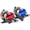 SHINEOFI Imbobinatore per Mulinelli da Pesca a Tamburo 3.5 1 0.28mm/50m | Rosso, Abs Ferro Gomma, Leggero e Compatto, per Controllo della Tensione e Uscita del Filo