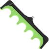 Aumotop Supporto per Canna da Pesca Supporto per Pod Feeder in EVA Leggero Multiforo Accessori la Pesca Alla Carpa Plastica Resistente 6 Fori