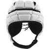 NUOBESTY Casco Morbido da Rugby per Adulti e Design Assorbente Urti in Eva Bianco per Protezione Testa Durante Partite e Allenamenti di Calcio
