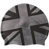 Swimxwin Cuffia in silicone England Glitter | Cuffia da Nuoto|Cuffia da Piscina | Grande Comfort e Aderenza | Design e Stile Italiano