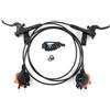 POAYUEWR Freno MT200 M7100 M8100 Freno a Disco Idraulico per Mountain Bike Freno a Disco Idraulico MTB Sinistro Destro(M8100 Resin)
