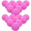 NUOBESTY Palline da Ping Pong Superficie Opaca 40mm 100 Pezzi Senza Cuciture in Pp e Design Senza Logo, Resistenti per Adatte a Giochi in Famiglia e attività Scolastiche