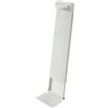 Homyl Supporto da Parete in Acciaio per Sacche da Golf: Salvaspazio, Professionale, Regolabile, Robusto, Organizer per Sacche da Golf, Bianco