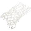 TOVINANNA Rete da Basket Luminosa in Nylon Bianco 45cm per Uso Esterno Funzione Glow in The Dark per Partite Notturne e Maggiore Sicurezza