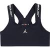 NIKE Jordan JDG Sport Indy Reggiseno Sportivo, Nero, per Bambini 8-10 Anni