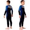 Picysa HISEA Muta da Sub in Neoprene a Maniche Lunghe per Bambini Muta da Sub per Snorkeling e Surf Calore da 2,5 Mm Taglia 4-12 (M125 Taglia 10)