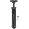 SUPVOX Pompa ad Aria Manuale per Palloncini e Pallacanestro, Nero, Plastico e Metallo, Design Ergonomico, per Uso Outdoor