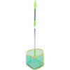 Toyvian Raccoglitore e Raccolta Rapida di Palline da Ping Pong Portatile Manico Telescopico in Lega di Alluminio e Nylon, Design a Grande capacità per Allenamento Professionale