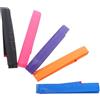 DEARMAMY 5 Pezzi Nastro Overgrip per Racchetta da Tennis Grip per Racchetta da Badminton Pu Eva Elastico Forato Assorbente Sudore e Ping Pong