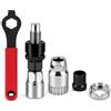 Bnnrjia 5 Pz Estrattore Pedivella Bici Universale, Kit Attrezzi Bici