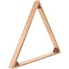 TOYANDONA Triangolo Porta Palle da Biliardo in Legno Naturale | Forma Triangolare, per Ambienti Ricreativi e Club, Disposizione Precisa delle Sfere, Presa Sicura e Protezione delle Dita