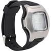 Baxnore Orologio da Arbitro per Partite di Calcio Orologio Sportivo Digitale da Polso Cronometro Timer Allarme Cassa Multifunzione in Acciaio Inossidabile Argento Cinturino in cauc
