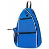 TISHITA Zaino Pickleball Borsa Sportiva Tennis Padel Zainetto Spalla Tracolla Materiale Resistente Oxford E Poliestere con Ergonomico di Distribuzione Peso, Blu, Blu Reale
