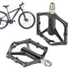 Generico Pedale per bicicletta, Pedali per bici pieghevoli Pedali leggeri e