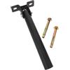 BUGUUYO Supporto per Bilanciere da Parete in Acciaio Nero, Regolabile, per Home Fitness e Allenamento della Forza, per Stoccaggio Bilanciere e Workout Rack