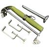 FytStycale Wrist Extension Rullo Avambraccio per, Lussuoso Rullo Per Binari + Morsetti Di Fissaggio In Acciaio Inossidabile + Asta Di Supporto 304