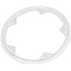 Levemolo Bicycle Chainring Protector in Materiale Plastico, Anello Protettivo 48 Denti per Mountain Bike, Bici Pieghevoli e Strada, Adatto per Uso nel Ciclismo
