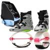 Generic Scarpe da Rimbalzo Scarpe da Salto con Molle di Tensione 3T E Borsa di Stoccaggio, 33-44EU Sport Fitness Running Bounce Moon Boots per L'adolescente Adulto, Carico 30-110kg(XL 39-41EU)