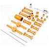 FytStycale Hub Installer Attrezzo Mozzo Bici Strumento Cuscinetti Pressa Rimozione Kit Officina Parti Multiple Standard Lega Alluminio Resistente Adatto Mountain