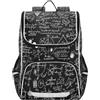 Linnyio Formule Matematiche Creative Nero Bianco Zaino Scolastico Borsa Ad Alta Capacità per Ragazze e Ragazzi