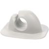HOMOCONO Clip per Pagaia per Kayak, Supporto Remi a Scatto, ABS Bianco, Facile da Installare, Riutilizzabile e Resistente all'Usura, per Kayak e Rafting