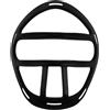 Luxshiny Maschera Protettiva per Naso per Adulti, Caschetto per Allenamento e Sport, Abs, Protezione Completa, Vestibilità Sicura, Nero